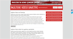 Desktop Screenshot of ingilterevizesidavetiye.com